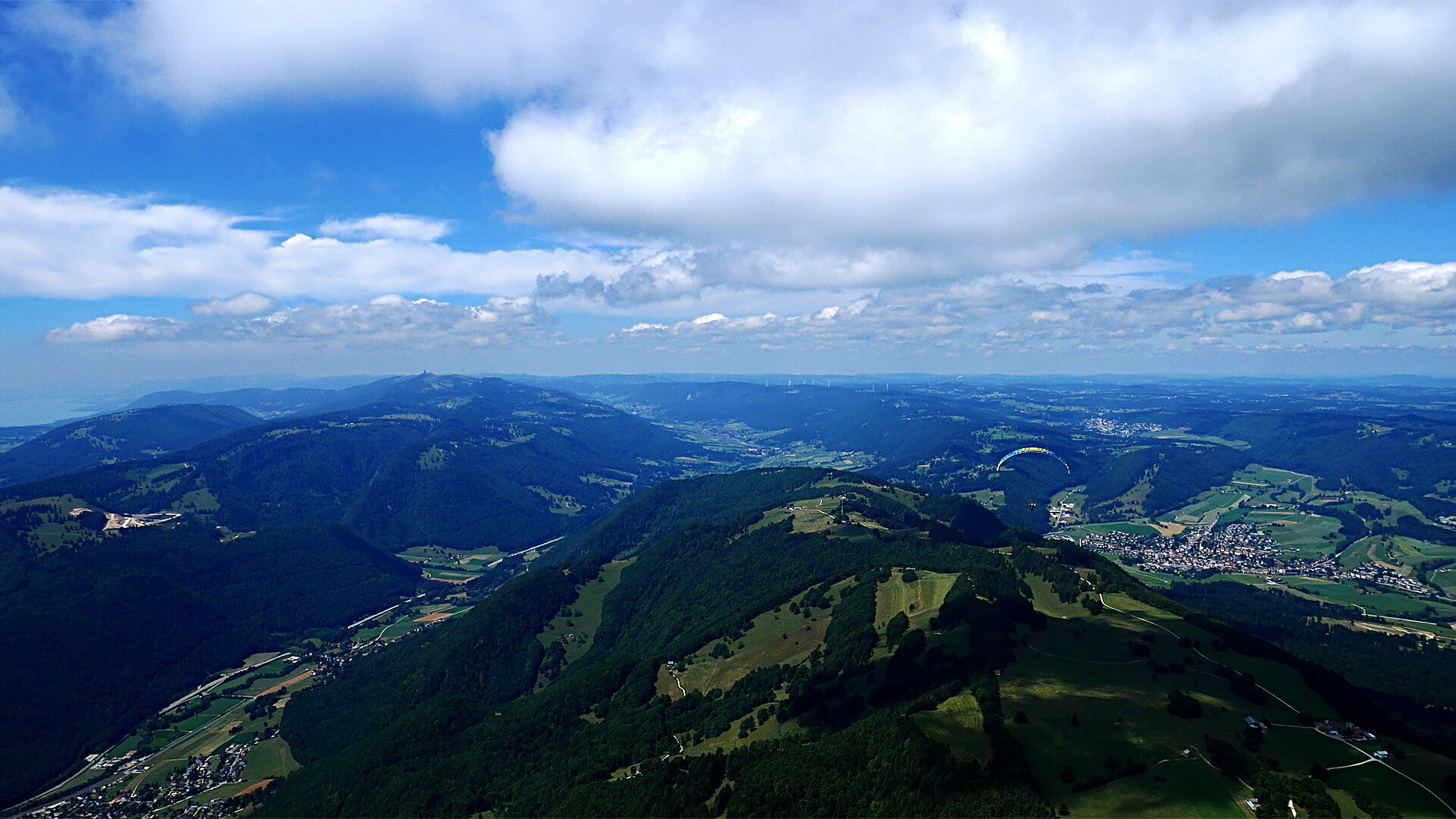 Rueckseitenwetter Richtung Saint Imier